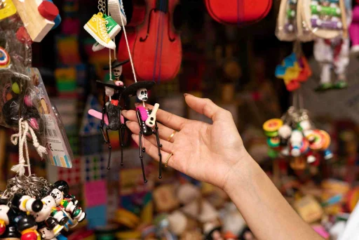 side-view-hand-holding-souvenir